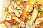 pasta with shrimp and ham