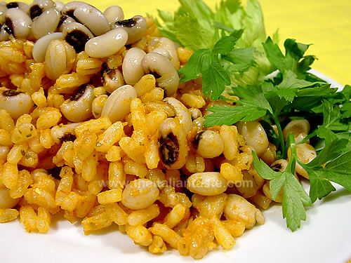 Hot Red Salsa And Beans