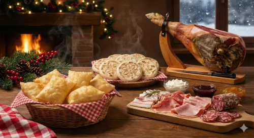 Tigelle e gnocco fritto