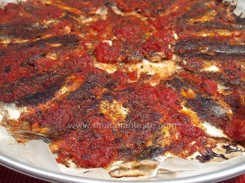 Sarde al forno alla sarda