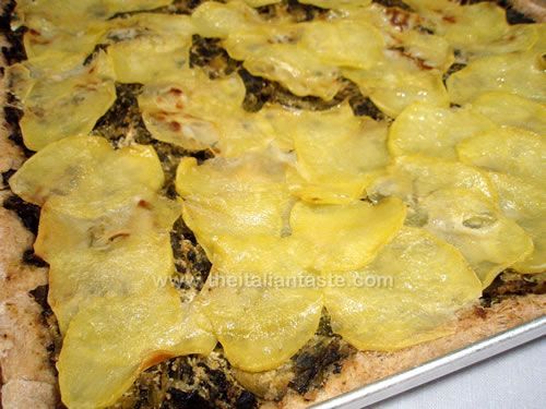 Savory tart with assorted cabbage, tofu and potatoes
