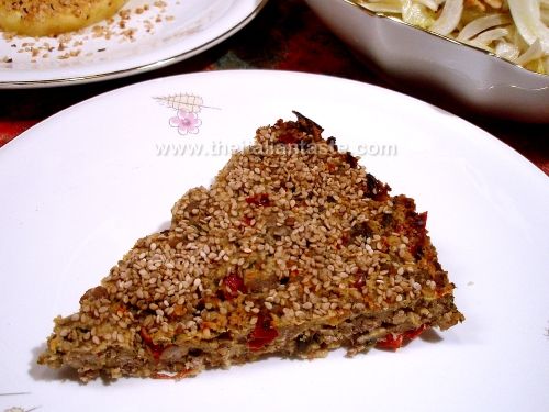 Tortino di carne e verdure