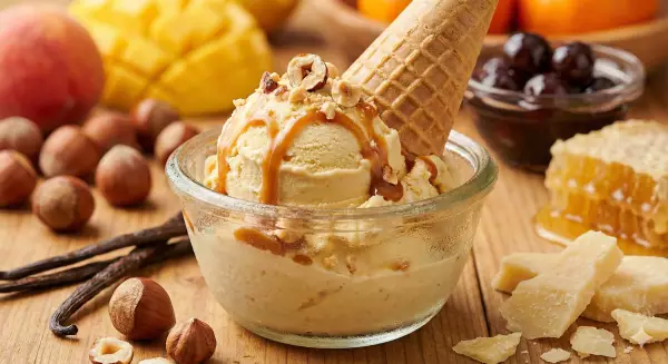 Gelato di parmigiano