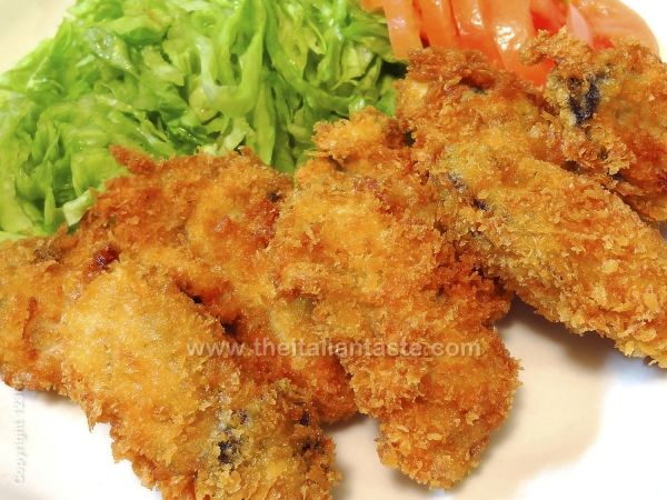 Fried oysters